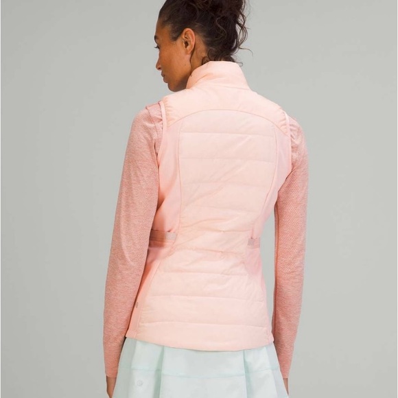 Lululemon Down for It All Vest Pink Mist Size 4 - Picture 2 of 13
